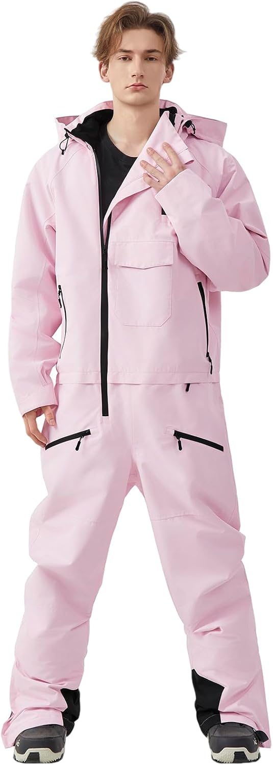 Detalle 2 de HOUZONIY Einteiler Skioverall Damen