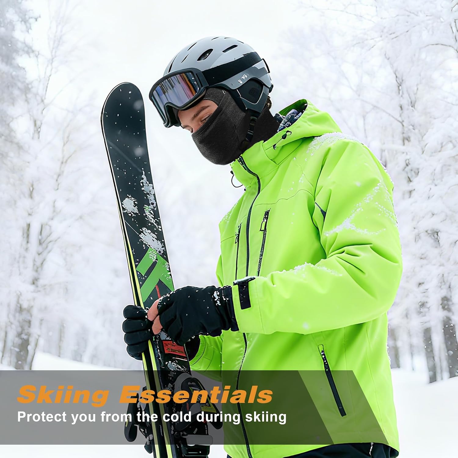 Thumbnail 6 de HEGGCOOE Ski Mask Balaclava 24in