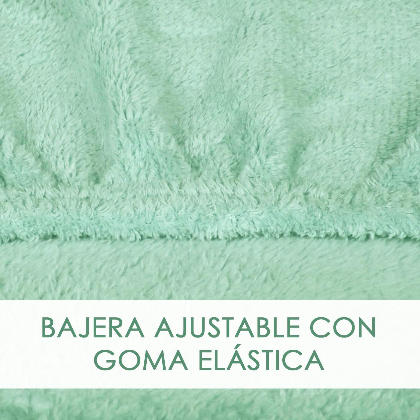 Detalle de MERCURY TEXTIL Juego de sábanas Coralina 3 piezas 150