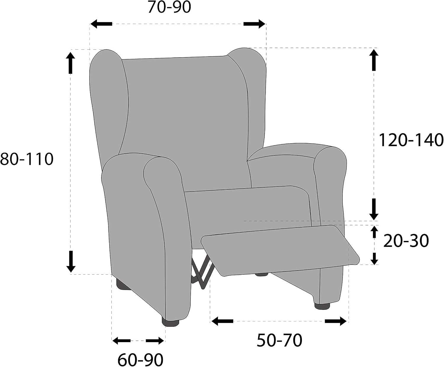 Thumbnail 4 de Martina Home Funda Sillón Túnez Cuero 🛋