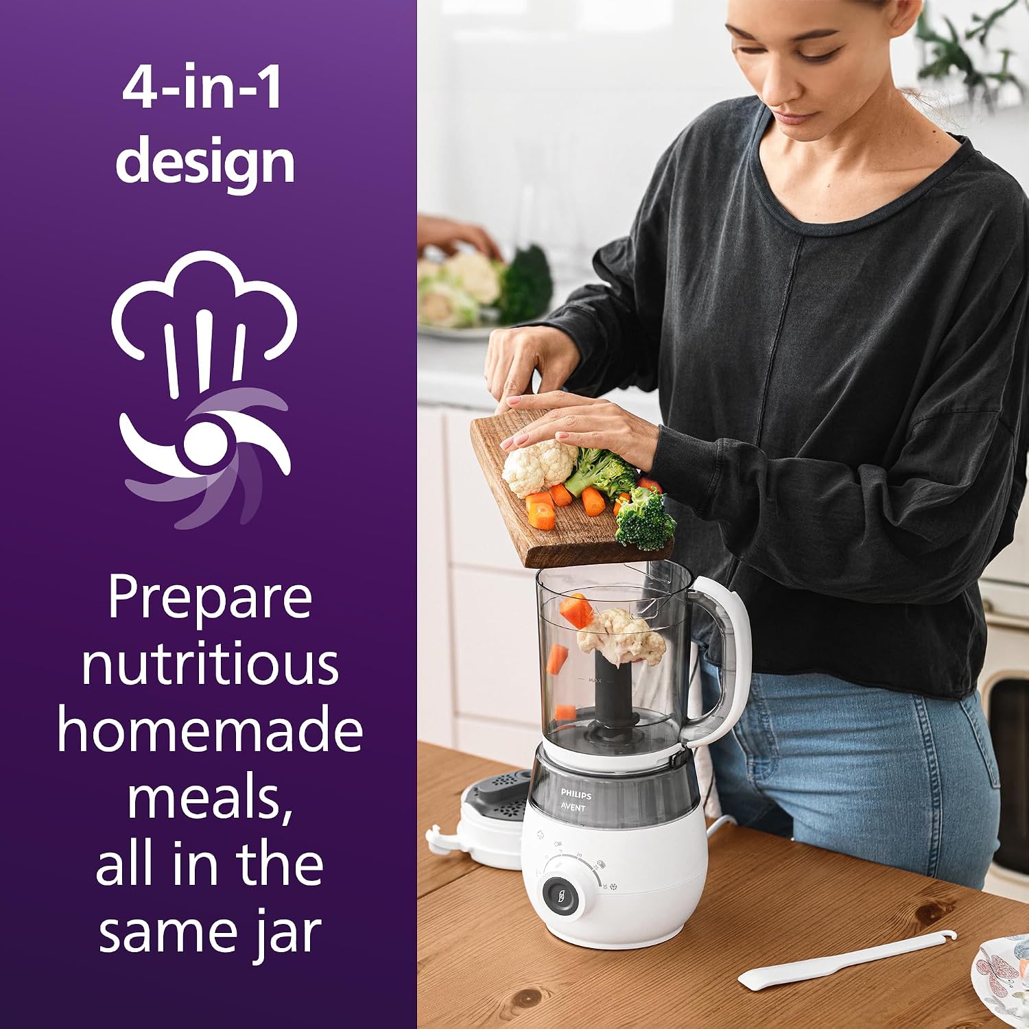 Thumbnail 1 de Philips Avent Premium 4-in-1 Steamer Blender SCF883/02 review