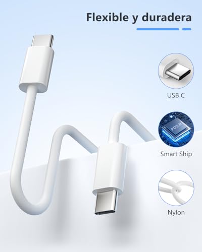 Thumbnail 3 de LumFocus Cargador USB C 40W 4 Puertos