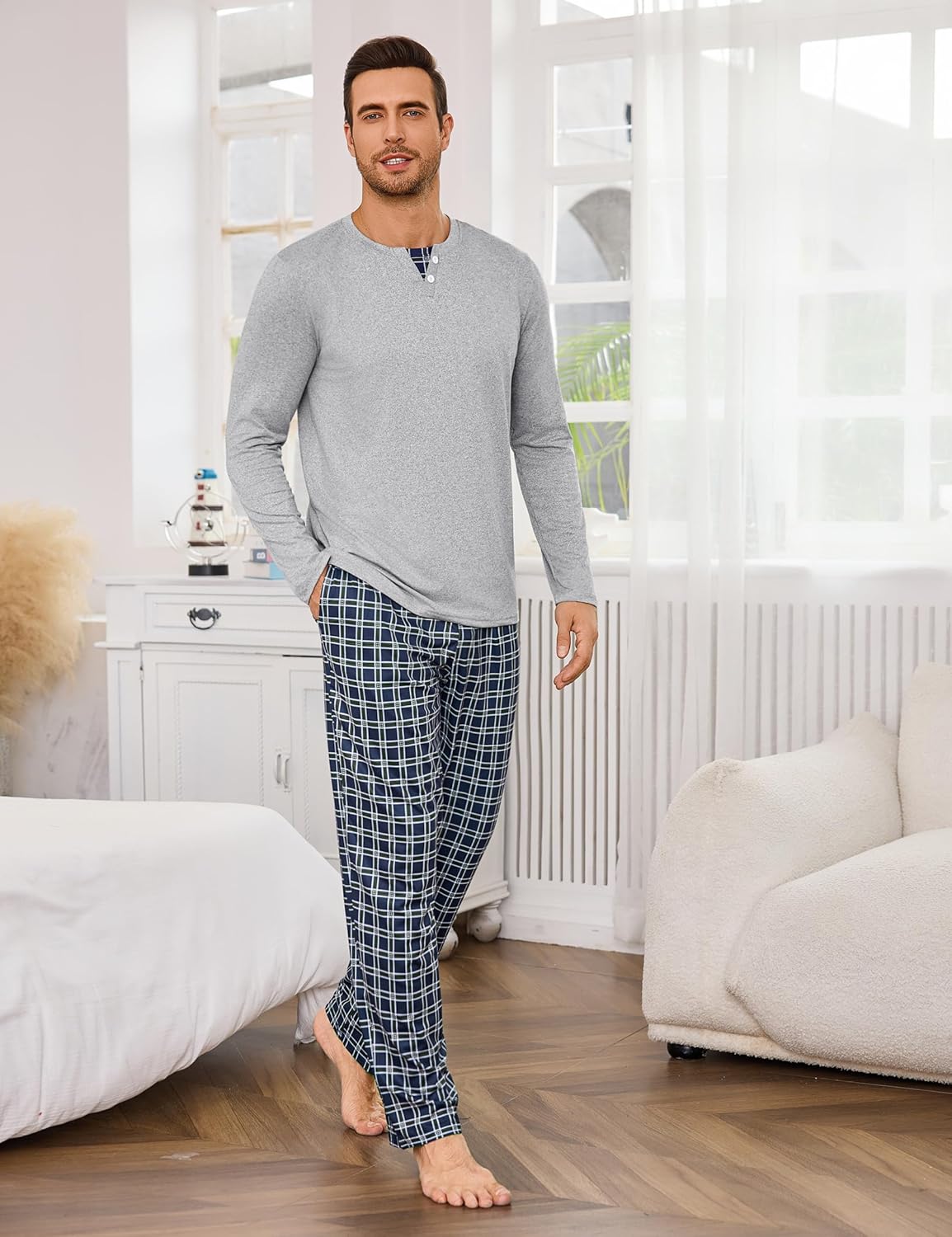 Thumbnail 2 de Demegimi Pijama Invierno Manga Larga Hombre