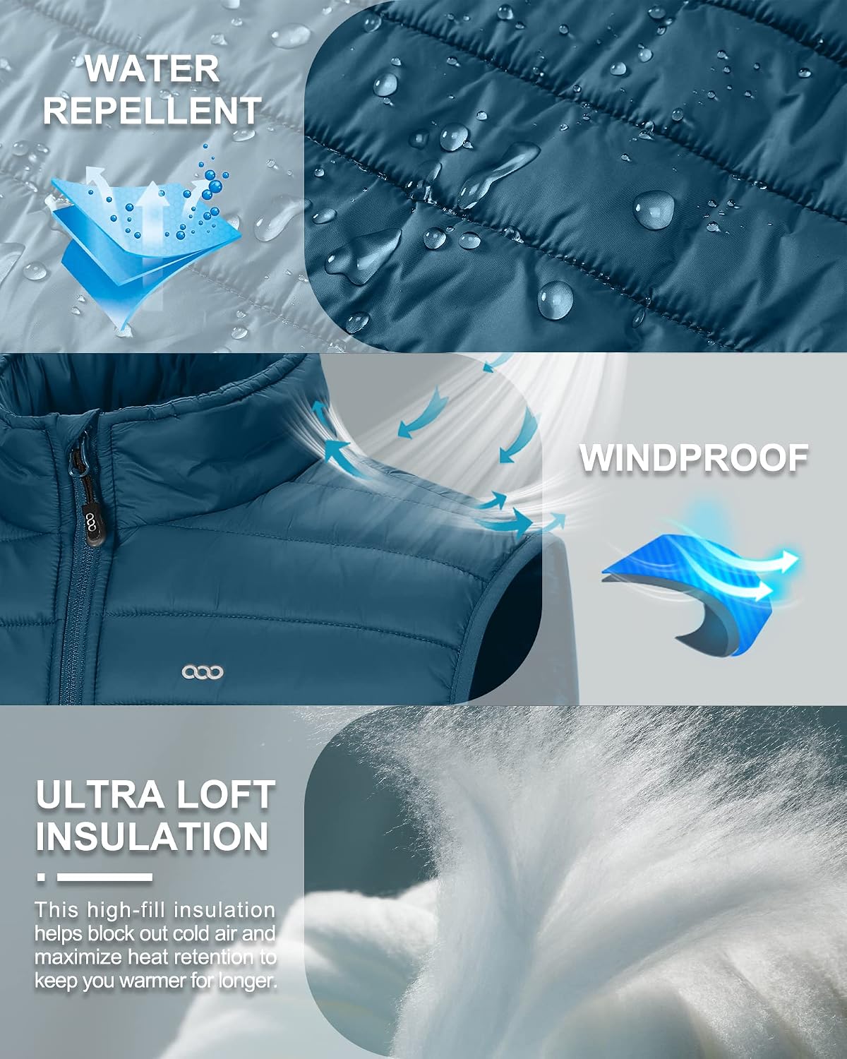 Thumbnail 2 de 33,000ft men’s gilet with 5 pockets