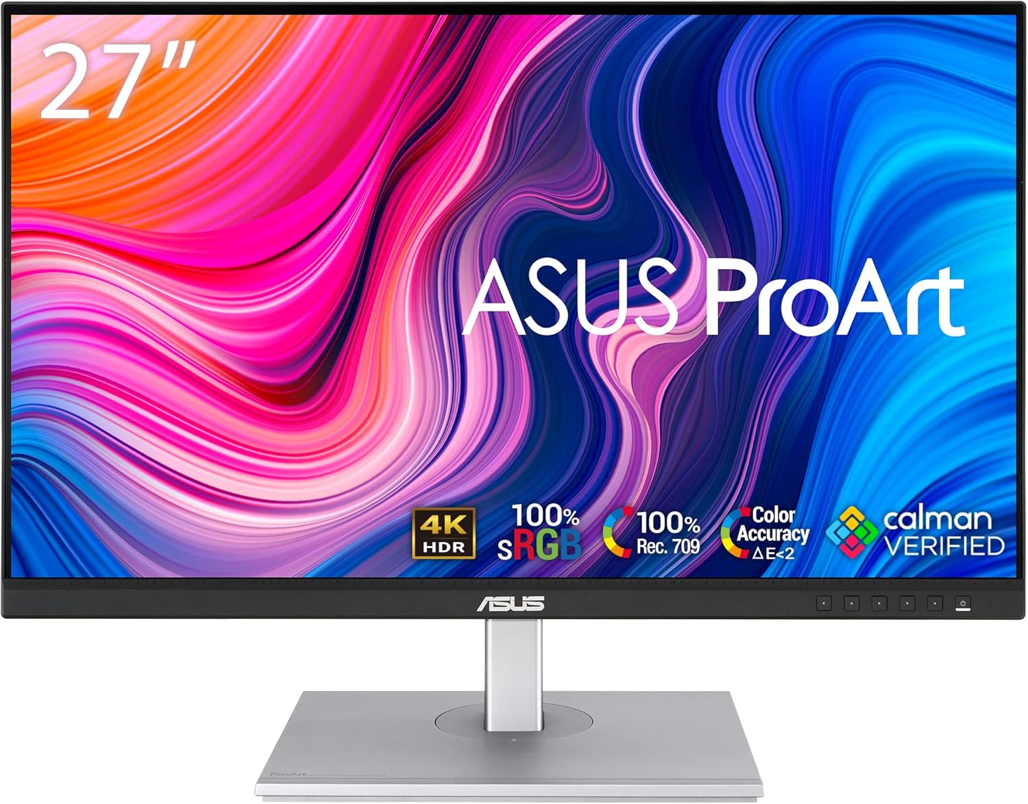 Thumbnail 2 de ASUS ProArt Display PA279CV 27-inch 4K UHD IPS professional monitor with USB-C