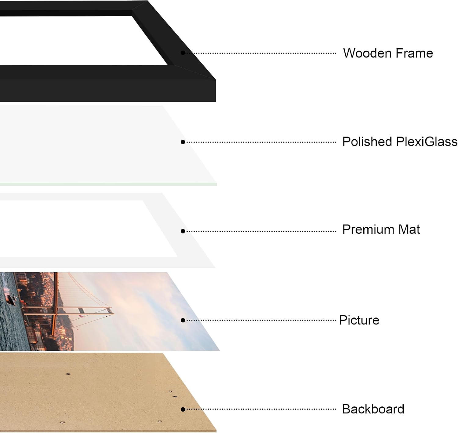 Detalle de YESKAY Picture Frames, 20x20