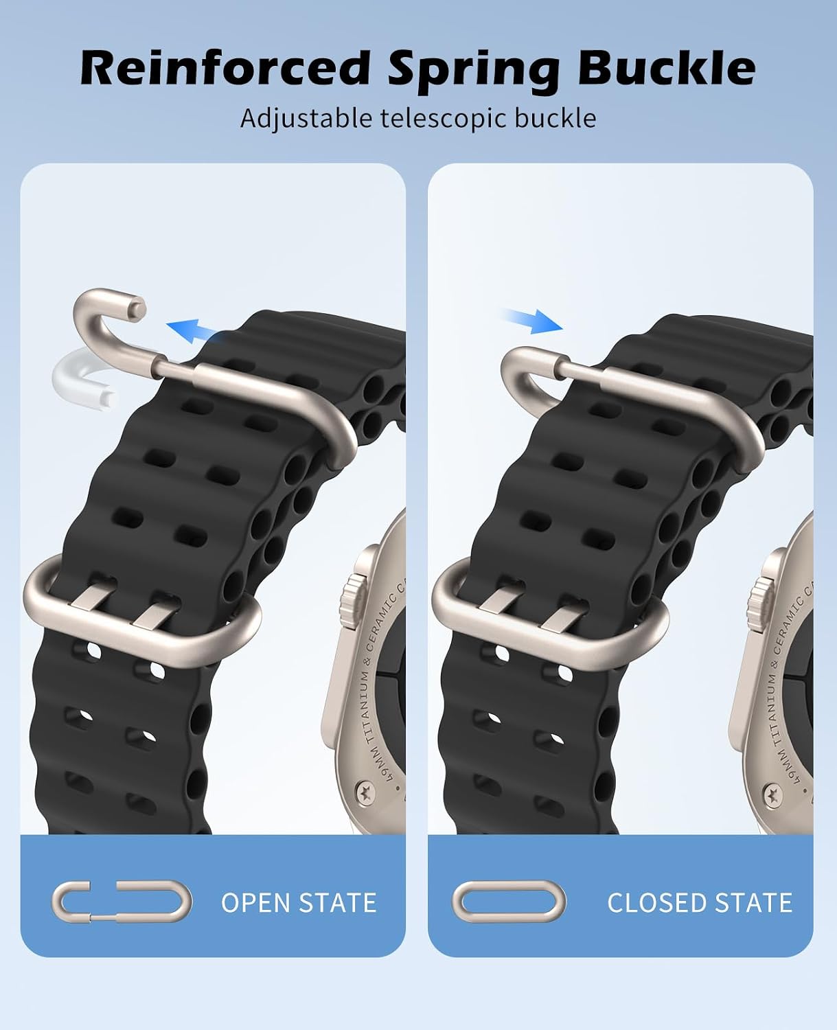 Thumbnail 3 de TiMOVO Ocean Strap for Apple Watch Ultra
