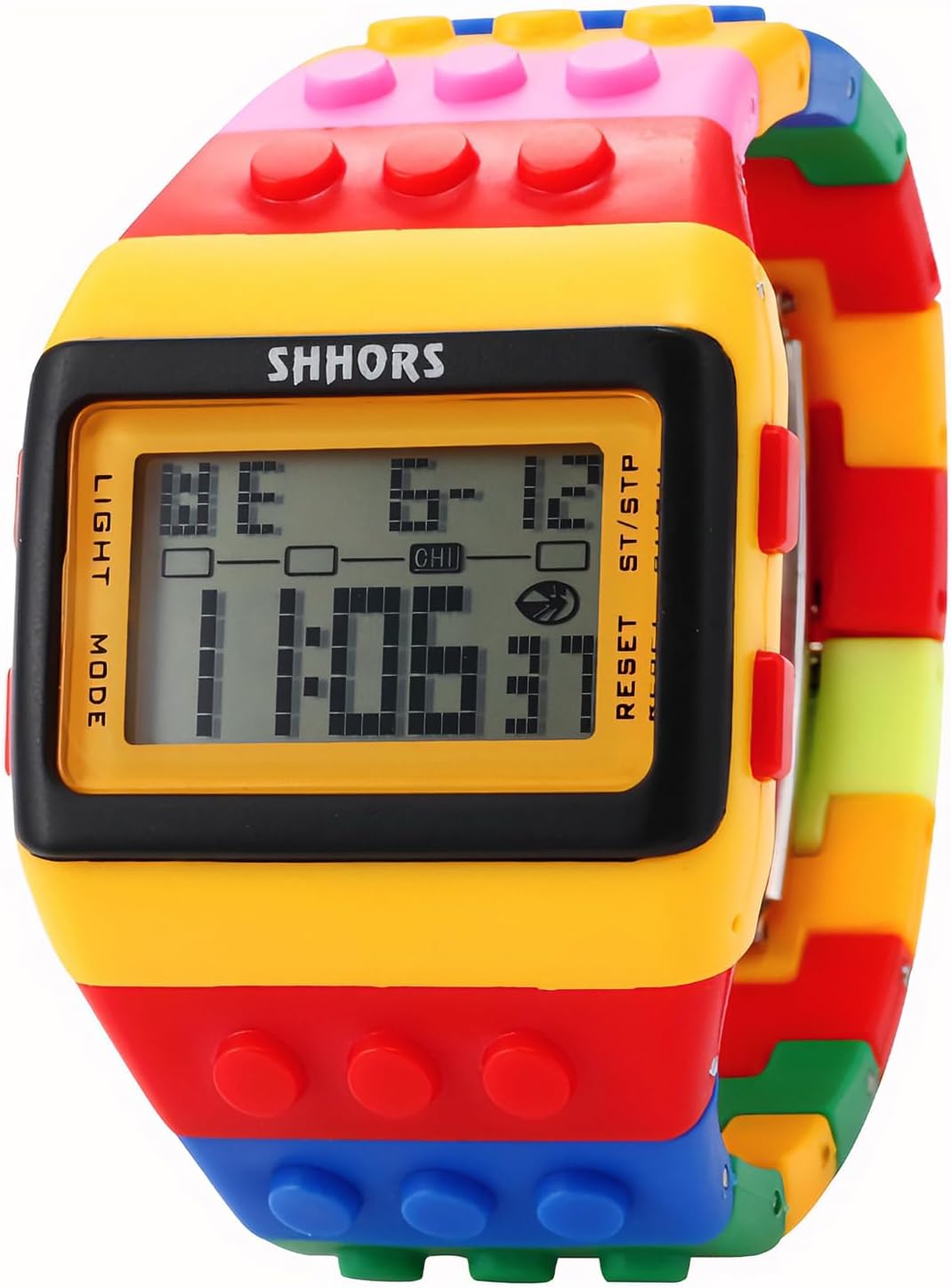 Thumbnail 6 de FENKOO Neutral Arco Iris Reloj de Pulsera Digital Negro