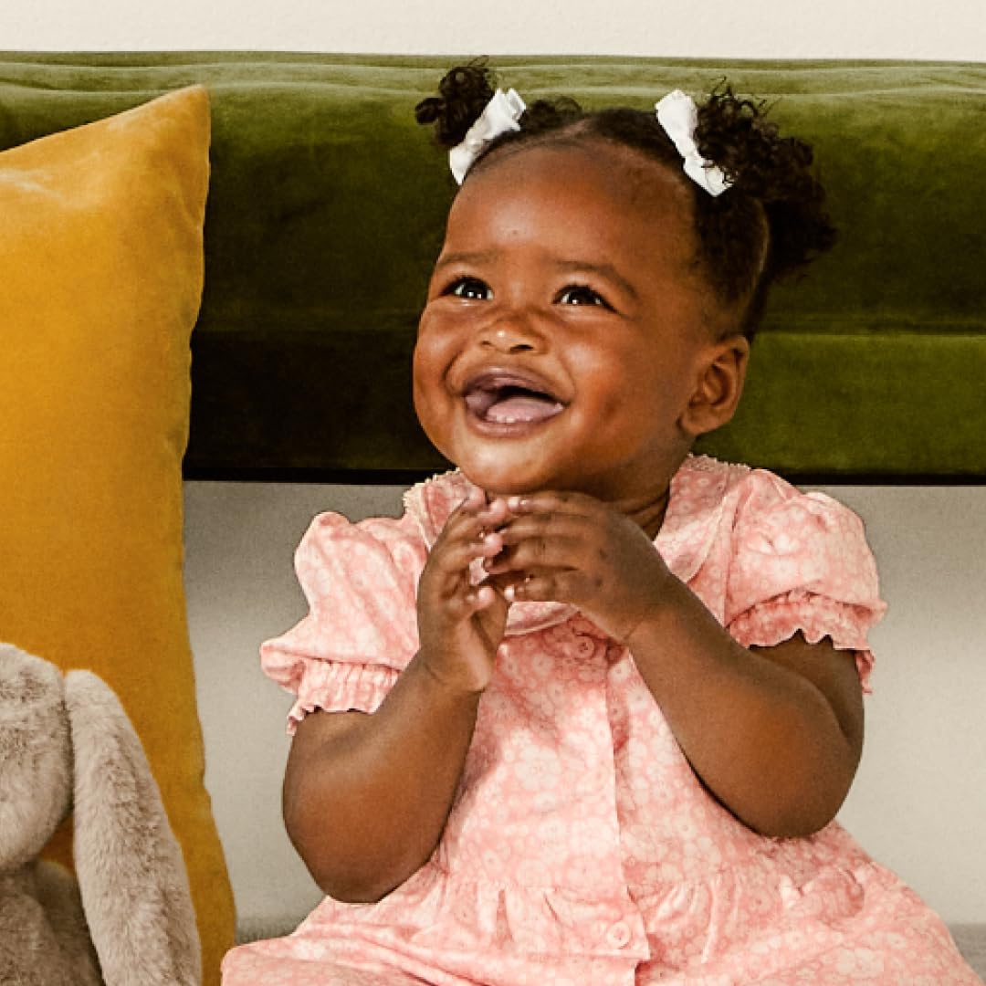 Thumbnail 1 de Amazon Essentials x Sofia Grainge Toddlers & Baby Girls’ 100% Cotton Sateen Dress with Peter Pan Collar