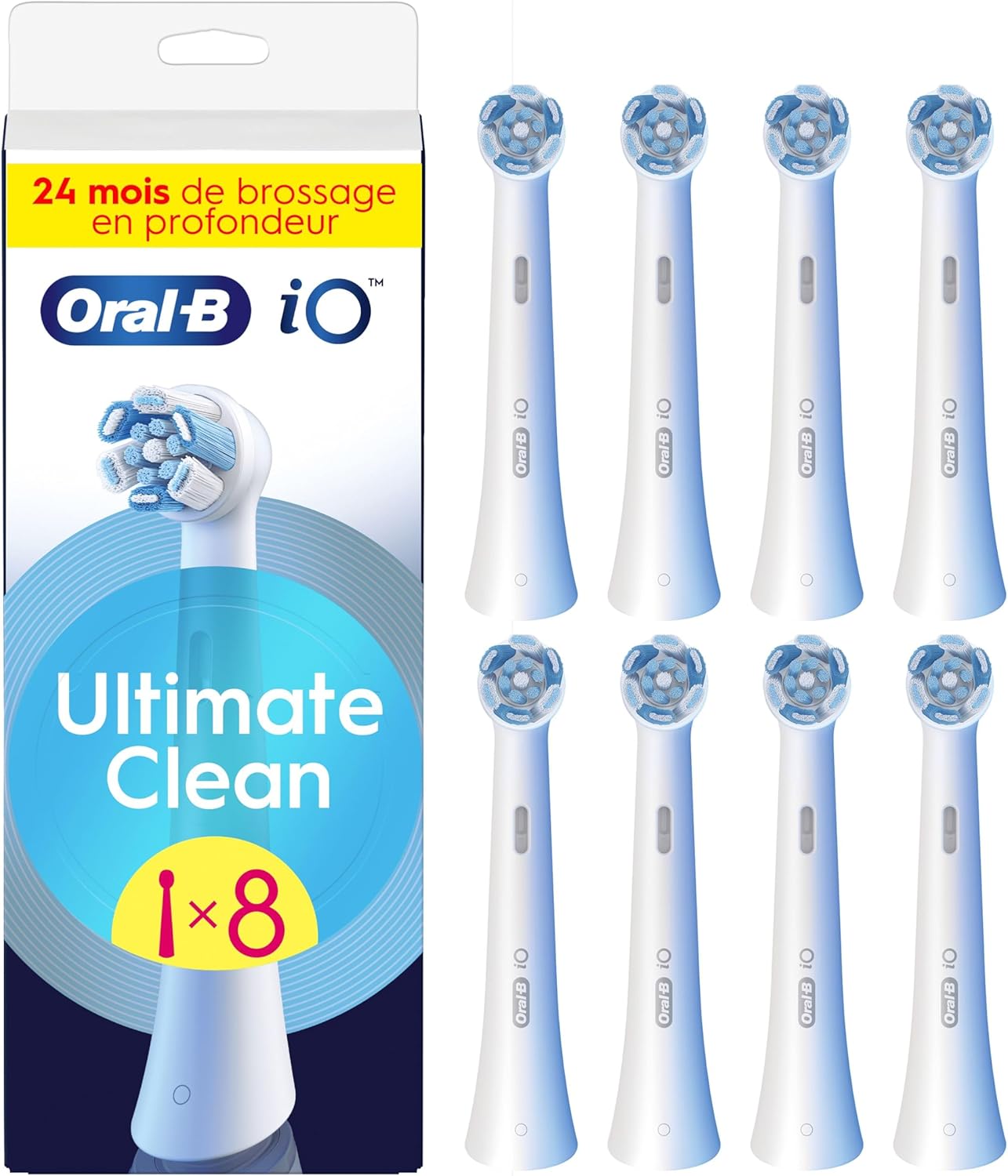 Detalle de Oral-B Ultimate Clean - Lot de 8 brossettes authentiques