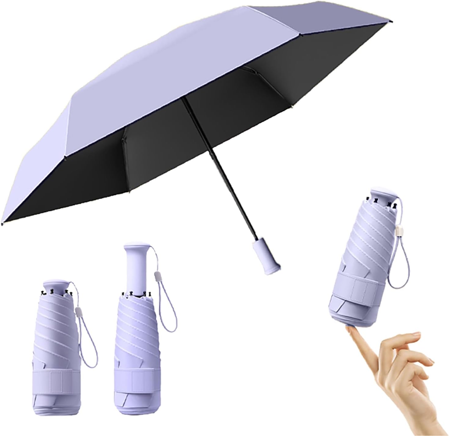 Detalle de Travebo Mini folding umbrella 17 cm