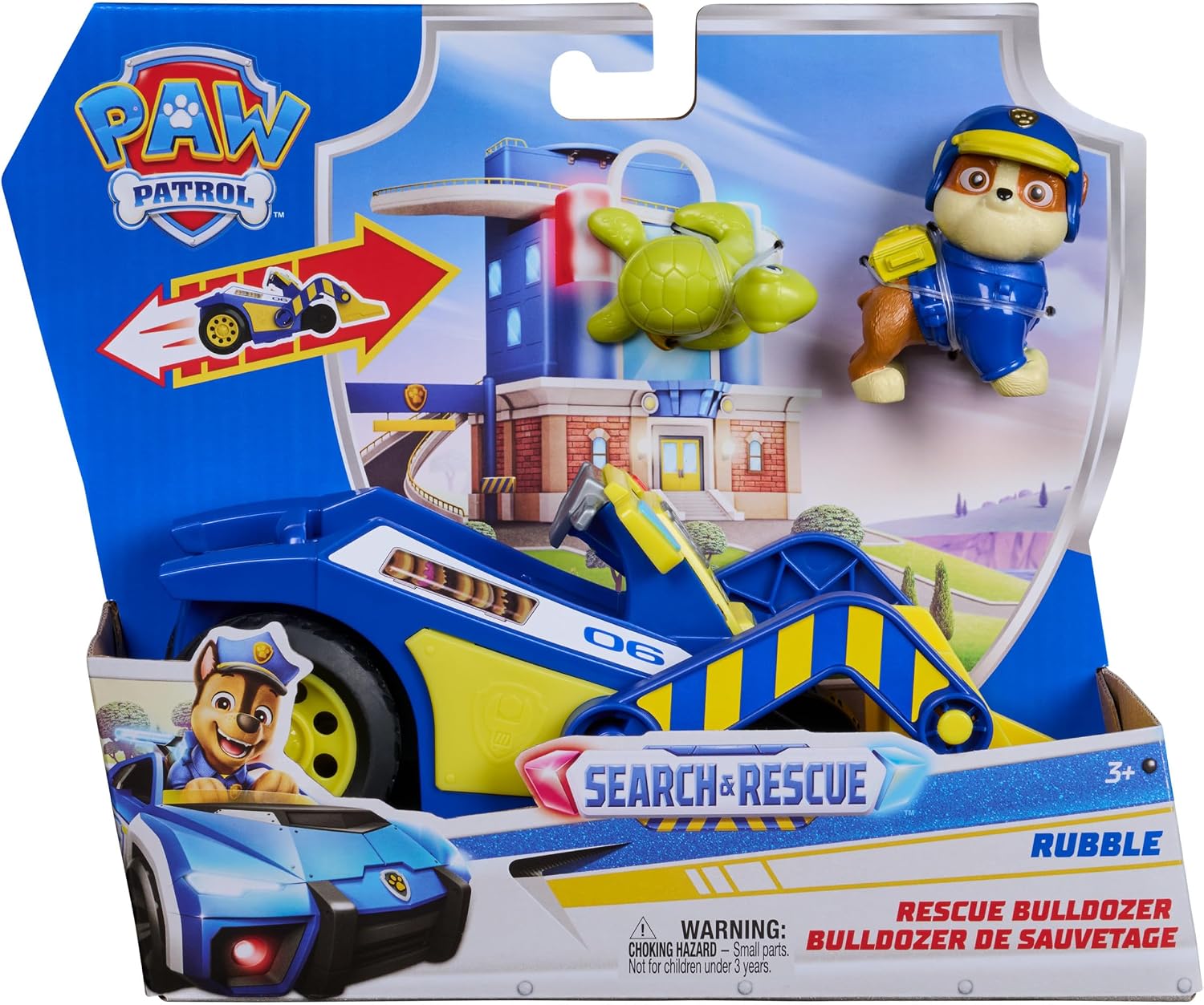 Thumbnail 2 de Paw Patrol Pat Patrouille Ruben Search & Rescue Mission Détectives – véhicule figurine (dès 3 ans)