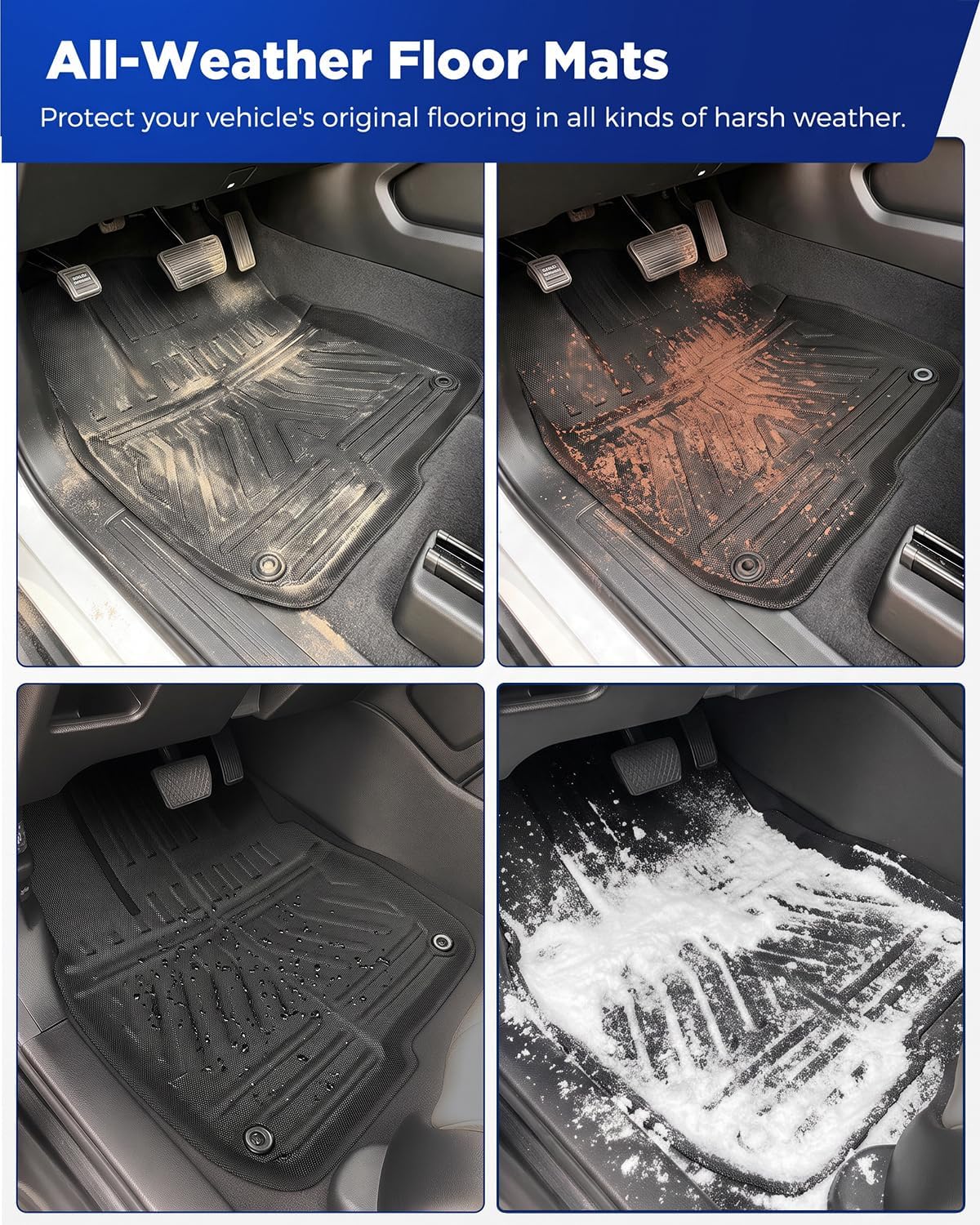 Detalle 1 de Toyota RAV4 floor mats XPE