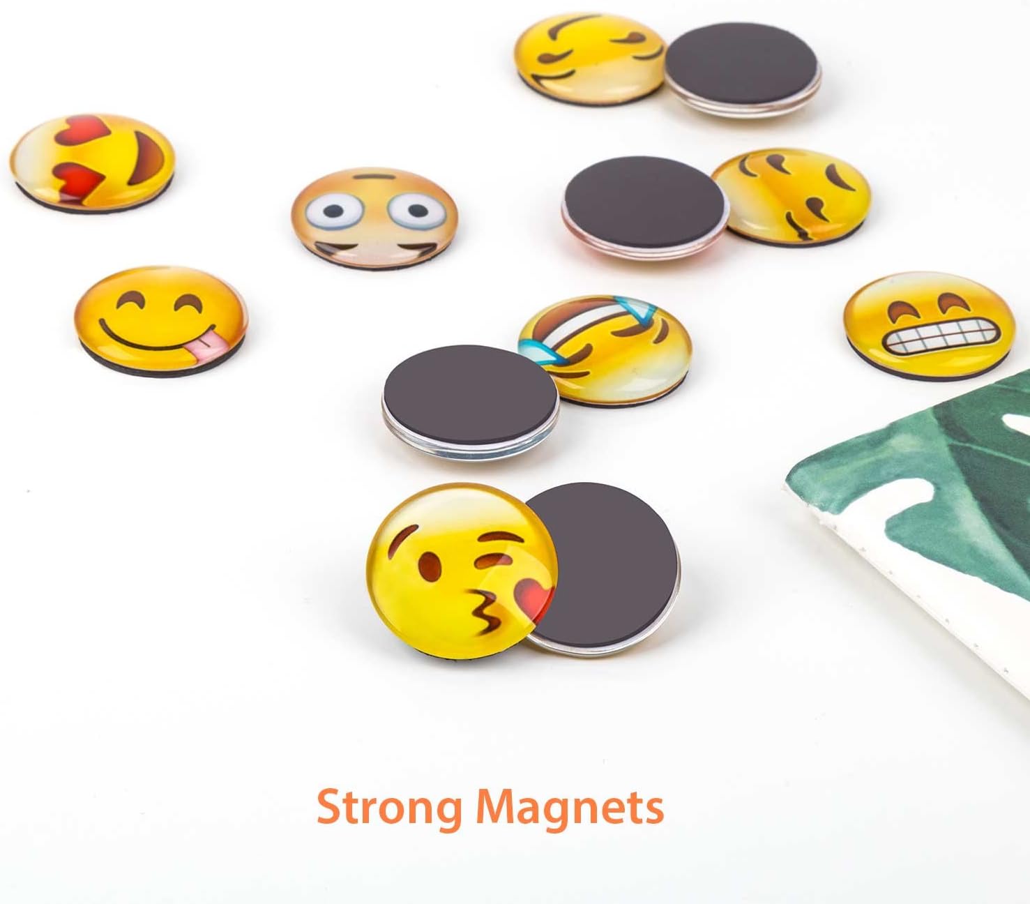 Thumbnail 3 de Lesfit 12-Piece 3D Glass Fridge Magnets