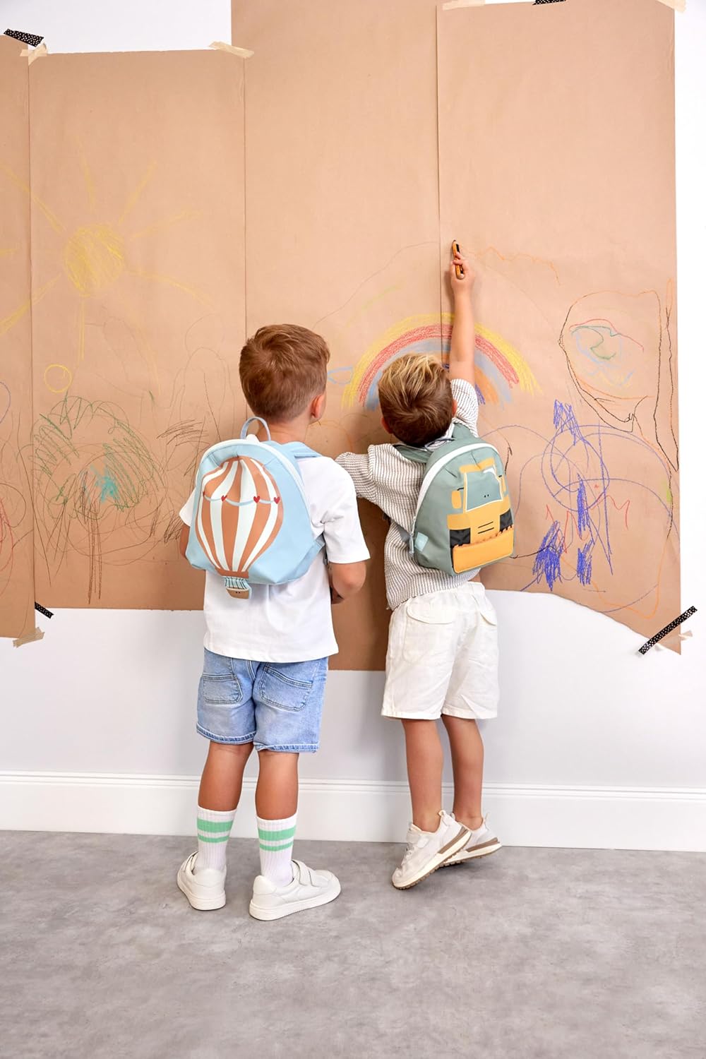 Detalle de LÄSSIG Kleiner Kinderrucksack für Kita – kompakt, robust und liebevoll designt