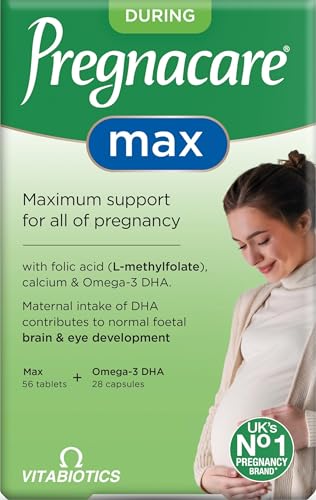 Detalle de Pregnacare MAX Pregnancy Vitamins – UK’s No.1 prenatal brand for greater care