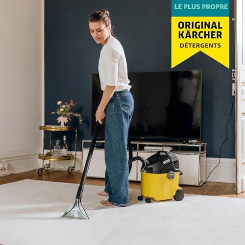 Detalle 2 de Kärcher Nettoyant Moqutettes et Tapis RM 519, Blanc, 1 l (Lot de 1)