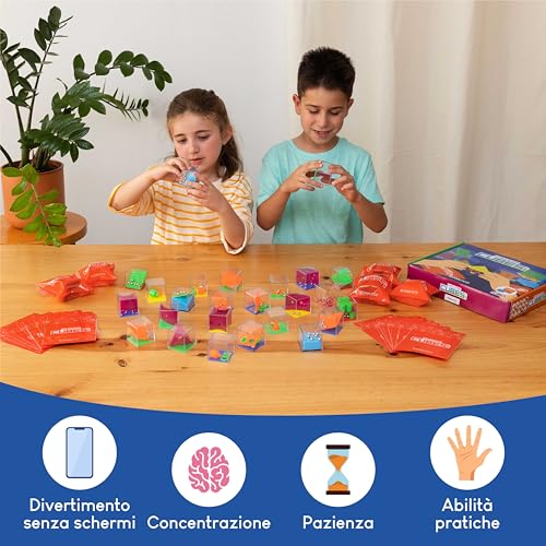 Thumbnail 3 de BONNYCO Cubi Rompicapo Bambini 30 Mini Giochi per Gadget Compleanno