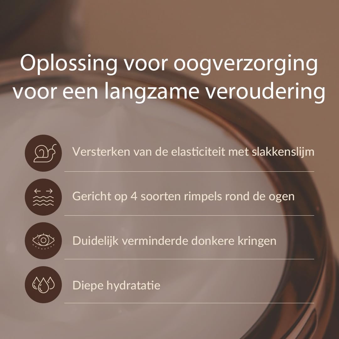 Thumbnail 1 de MIZON MZSNEC oogcrème met 80% slakkenslijmfiltraat, 25 ml