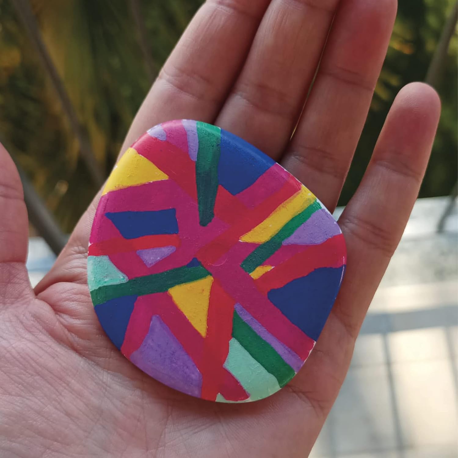 Thumbnail 6 de Kalapanta Dekosteine Weiß Größe S – 155 Stück, Ø 2–5 cm: Vielseitige DIY-Deko aus recyceltem Kunststoff
