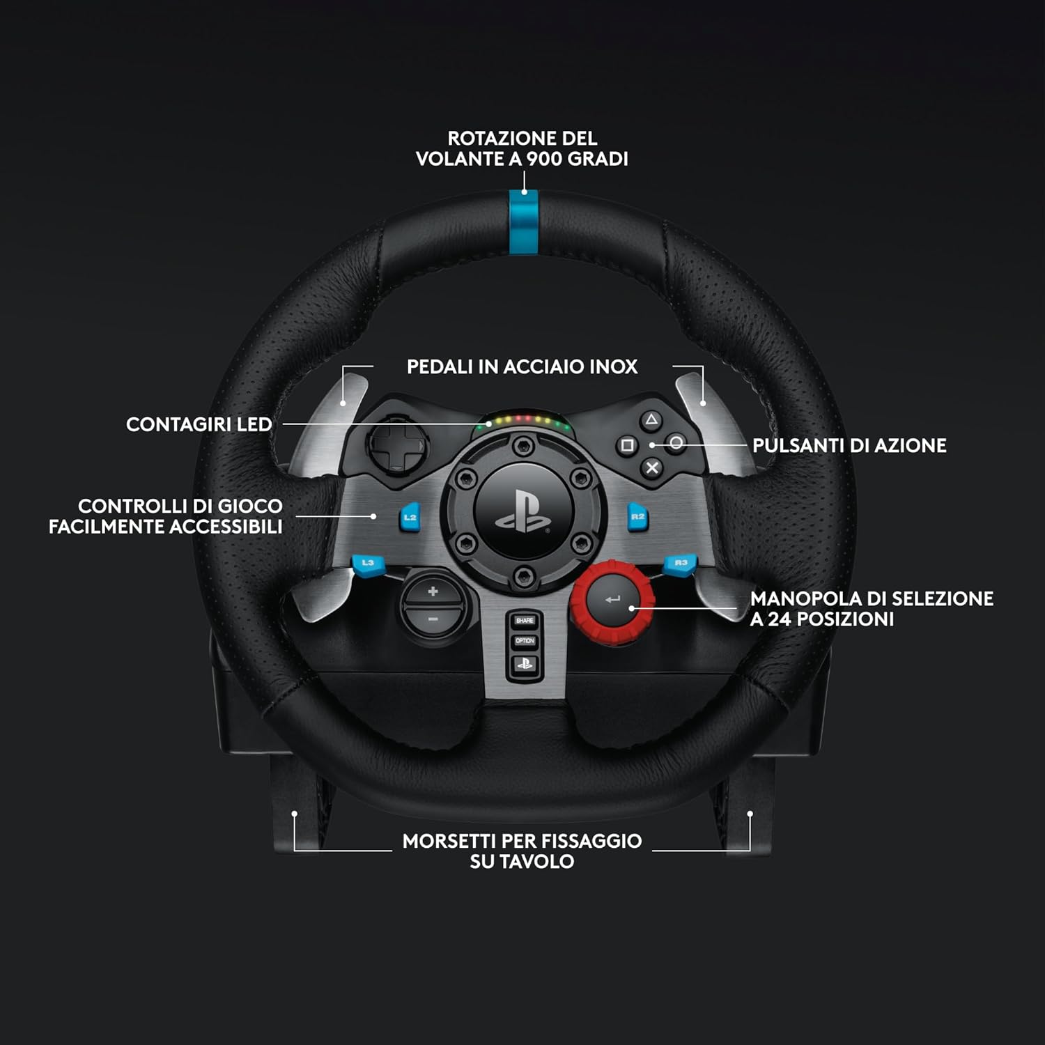 Thumbnail 4 de Logitech G G29 SE Driving Force 900° 🎮