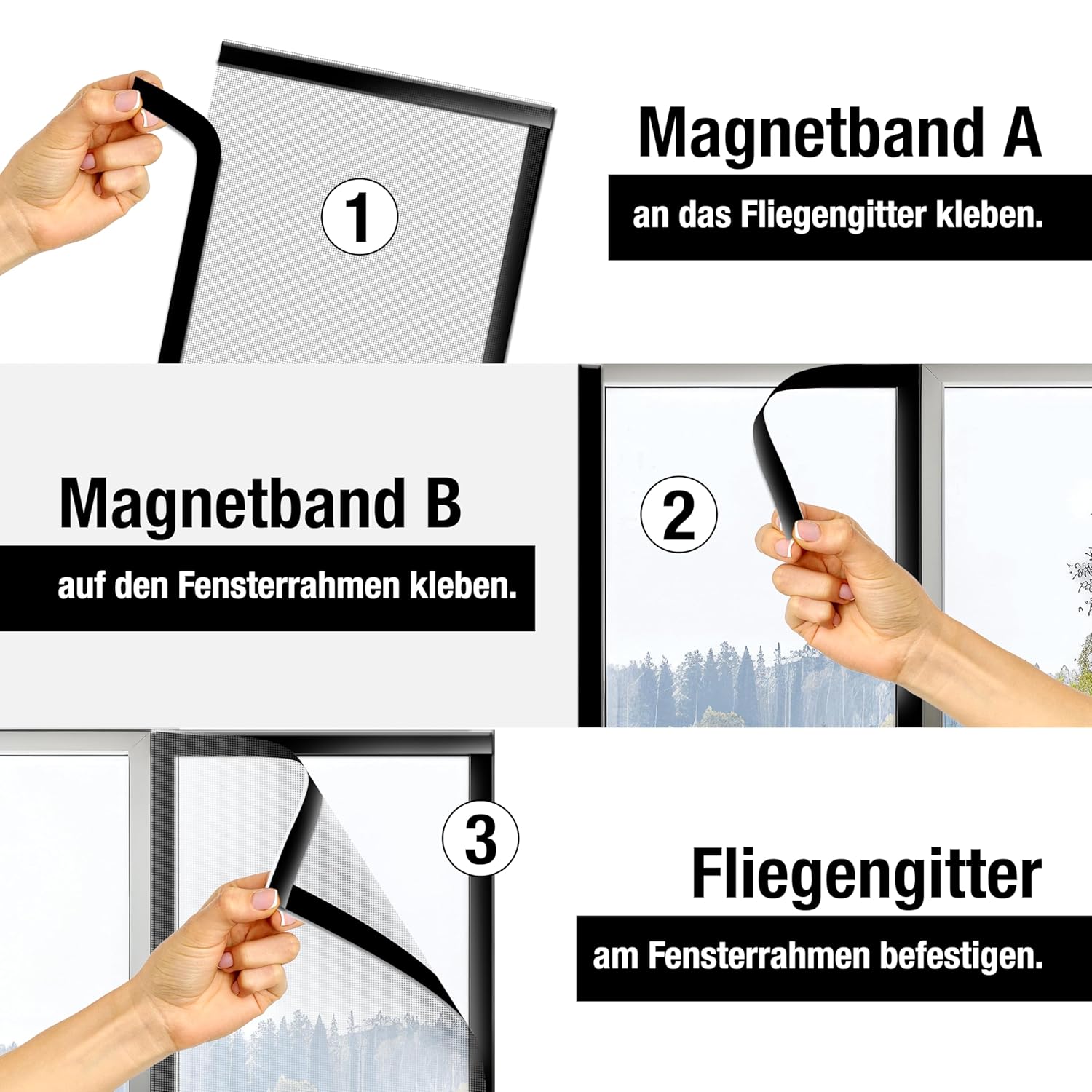Thumbnail 5 de MYMIND Magnetband A+B 3 x 3 Meter