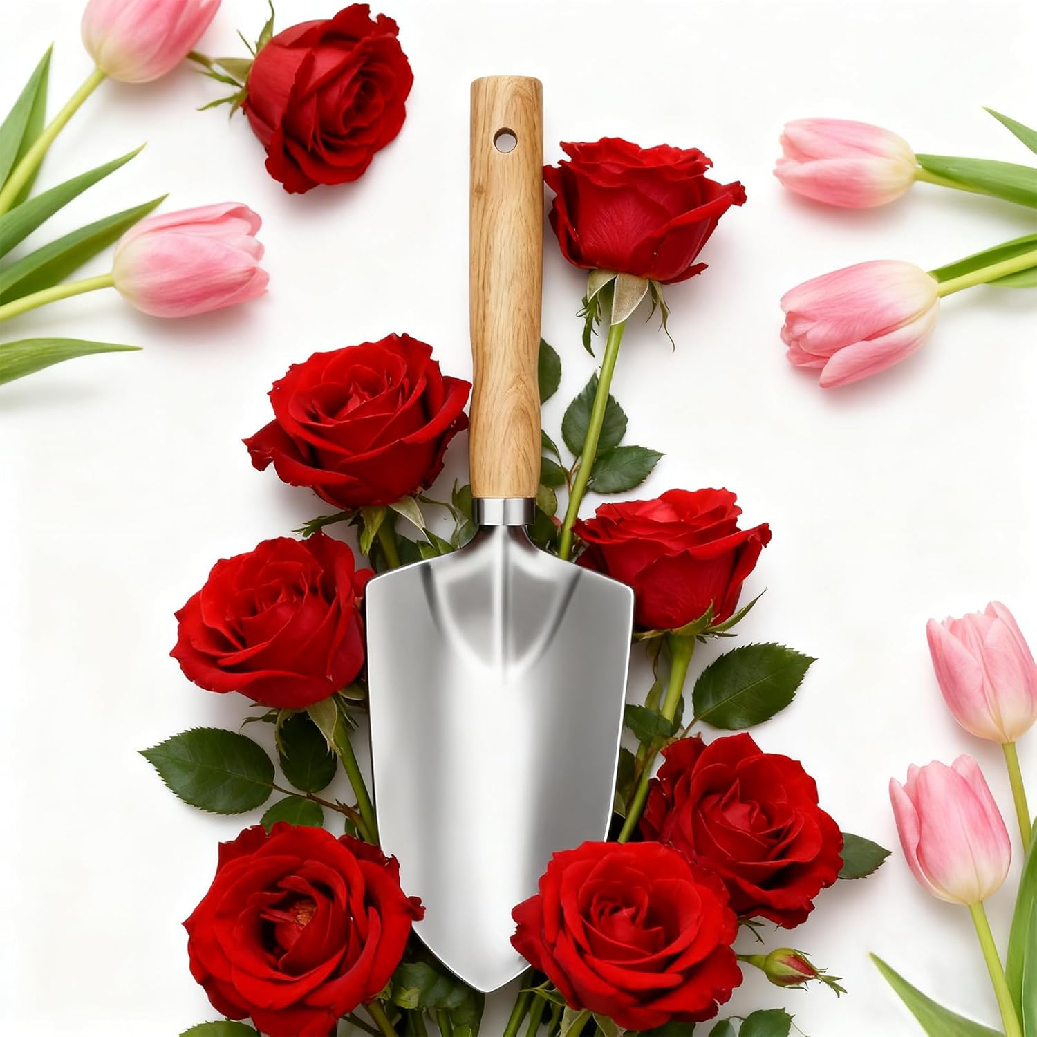 Thumbnail 6 de Jorxentia Stainless Steel Garden Trowel – Ergonomic, Multipurpose Hand Trowel