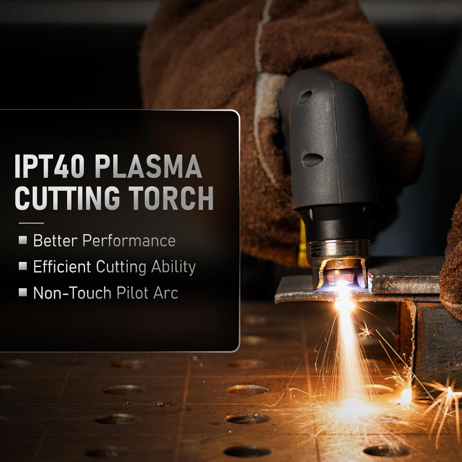 Thumbnail 4 de YESWELDER CUT-55DS PRO 55 Amp Non-High Frequency Plasma Cutter (Non-Touch Pilot Arc, Digital DC Inverter, 110/220V)