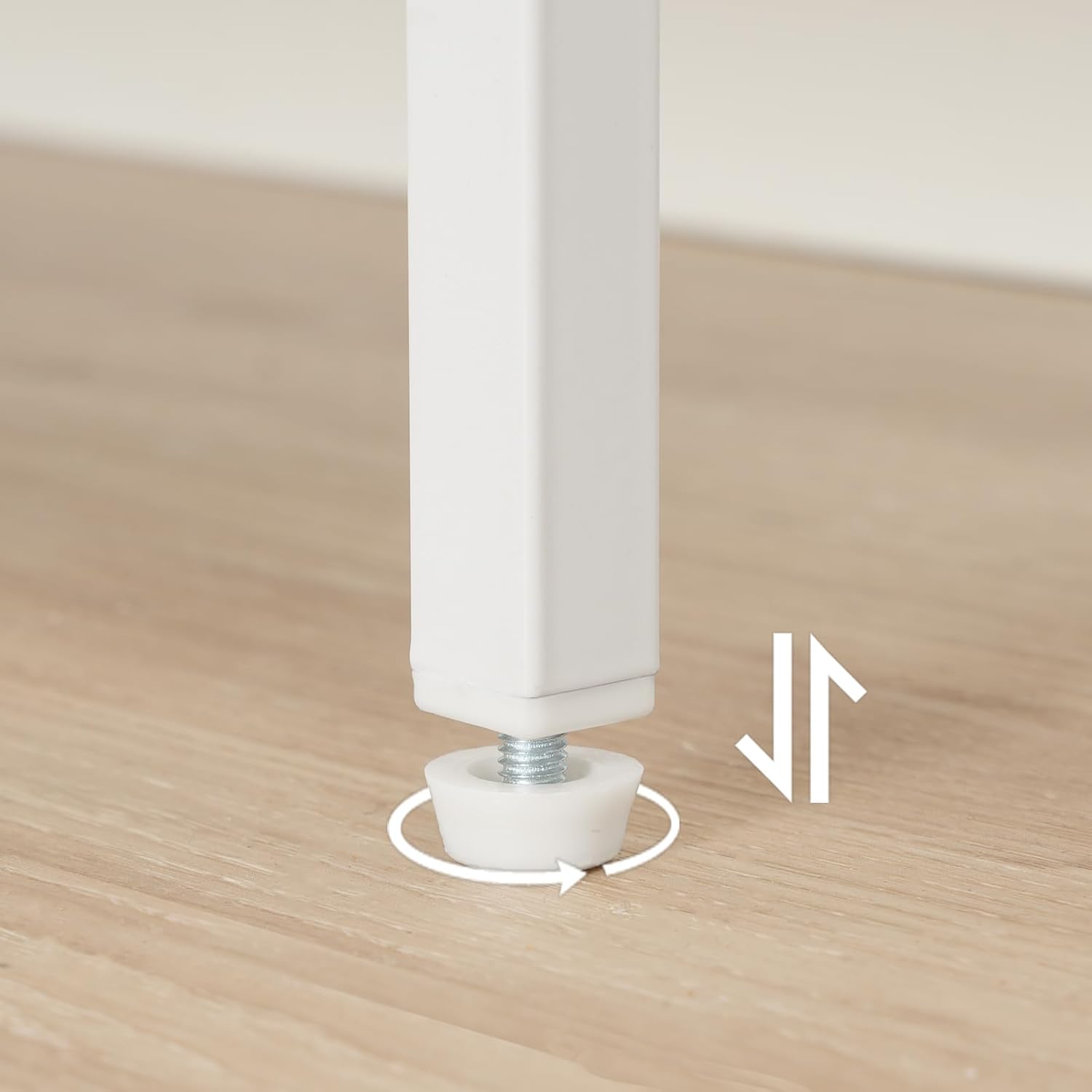 Thumbnail 6 de HOOBRO Table Console étroite avec étagère – 75 x 22 x 75 cm, blanc EWW22XG01