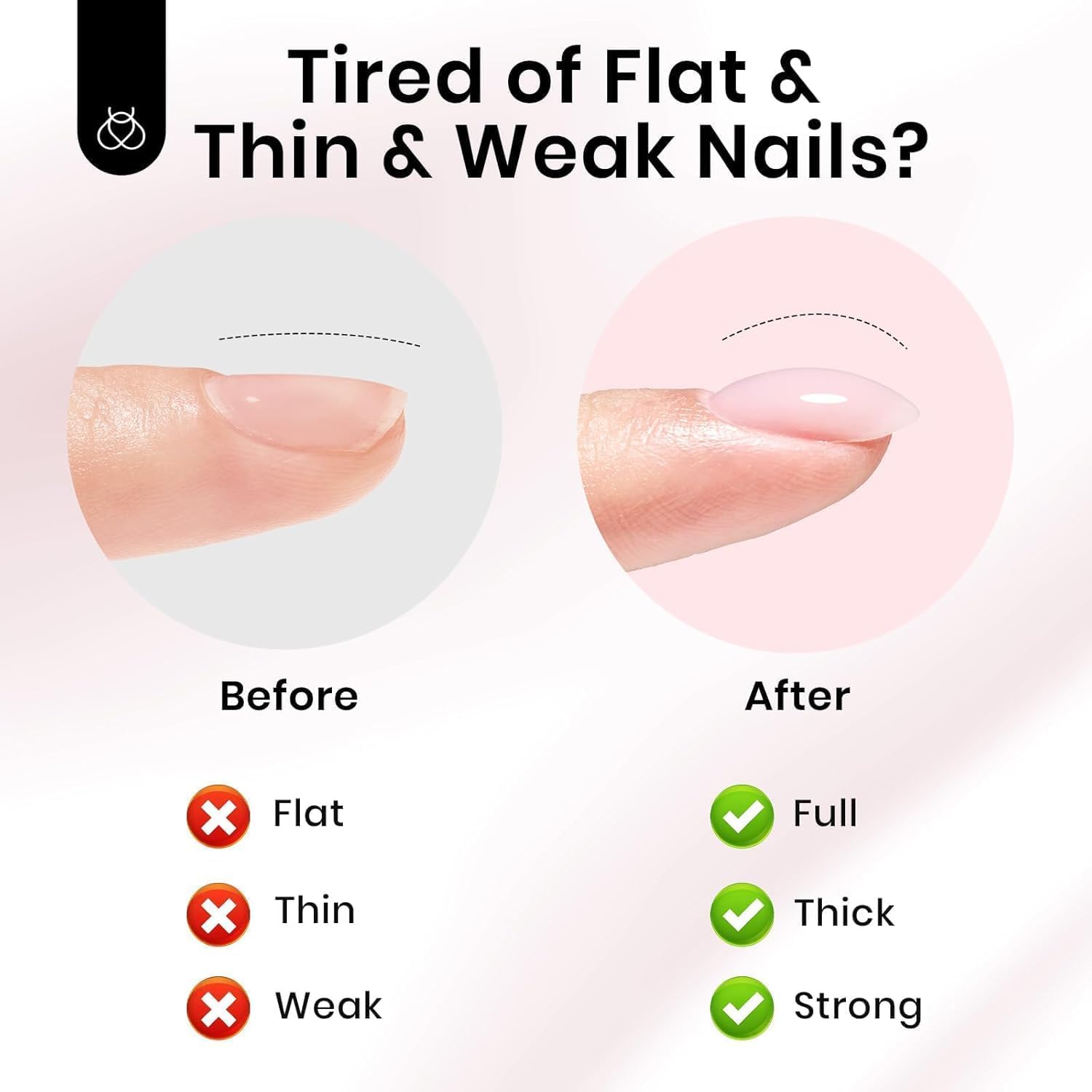 Thumbnail 2 de Beetles Jelly Pink Builder Nail Gel, 8-in-1 HEMA-Free UV/LED Gel