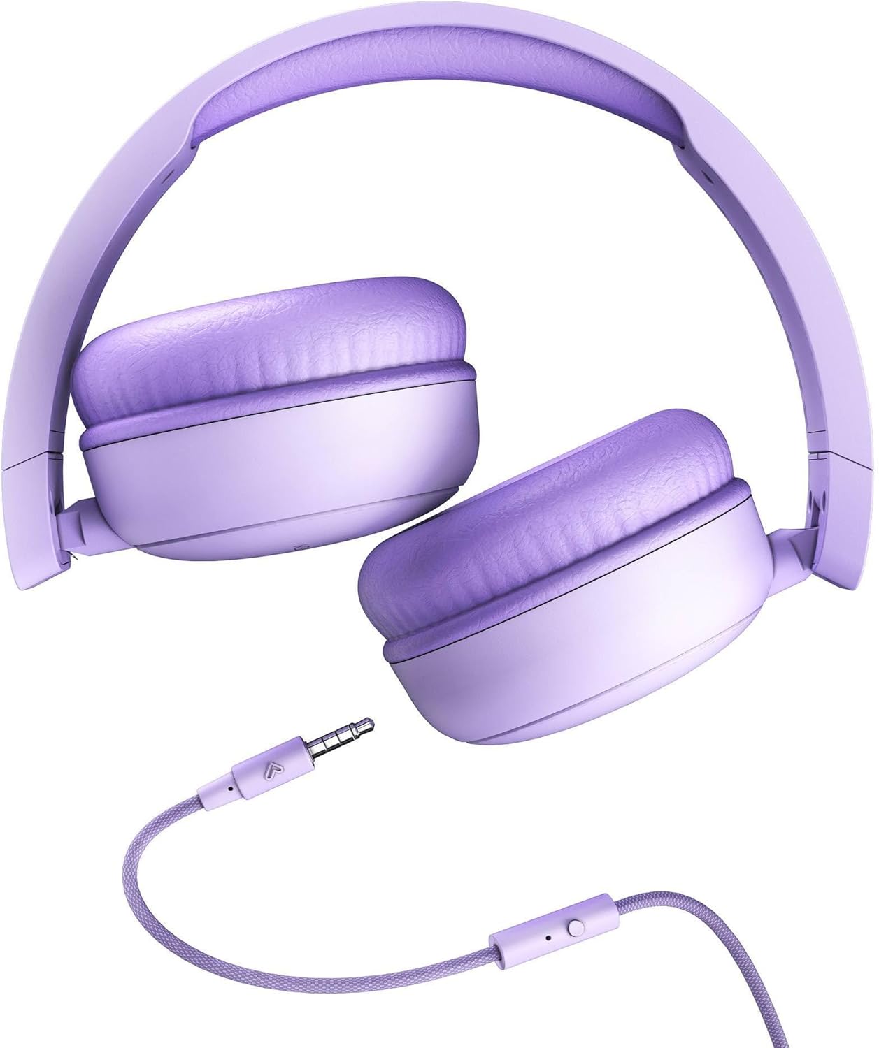 Detalle de Energy Sistem UrbanTune Kopfhörer mit Kabel – Violett, recycelte Materialien, Mikrofon