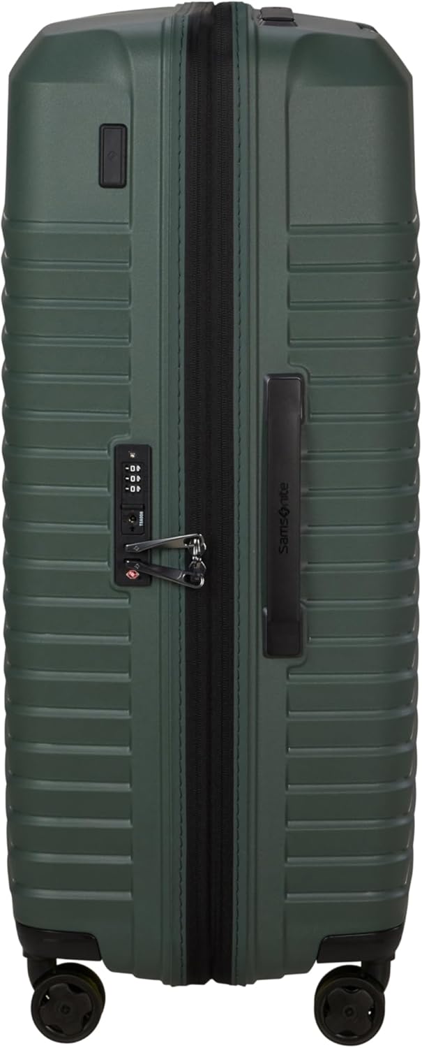Detalle de Samsonite Intuo Spinner L – Erweiterbarer Koffer 75 cm in Olive Green