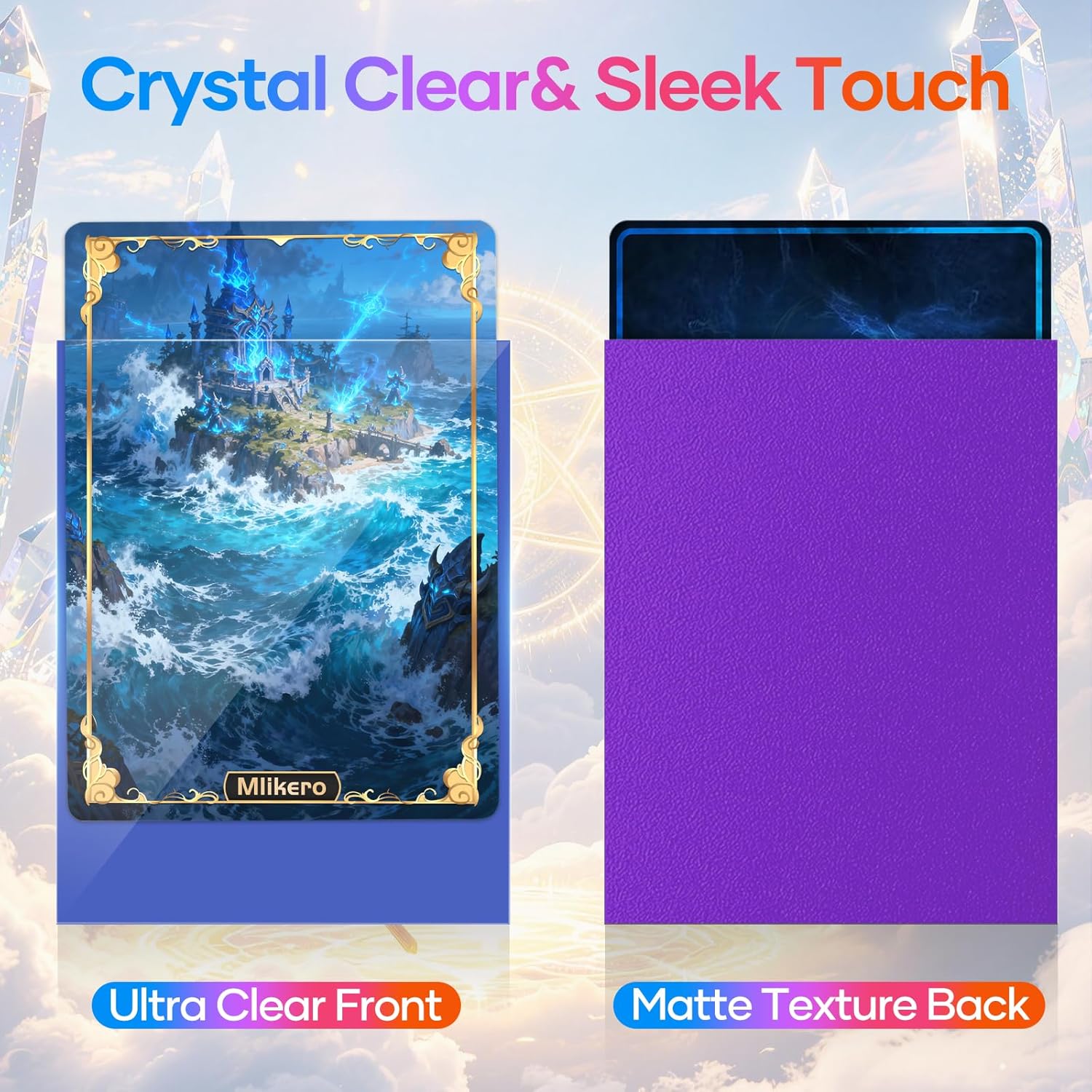 Thumbnail 2 de Mlikero 1000 Card Sleeves Pack 🎴