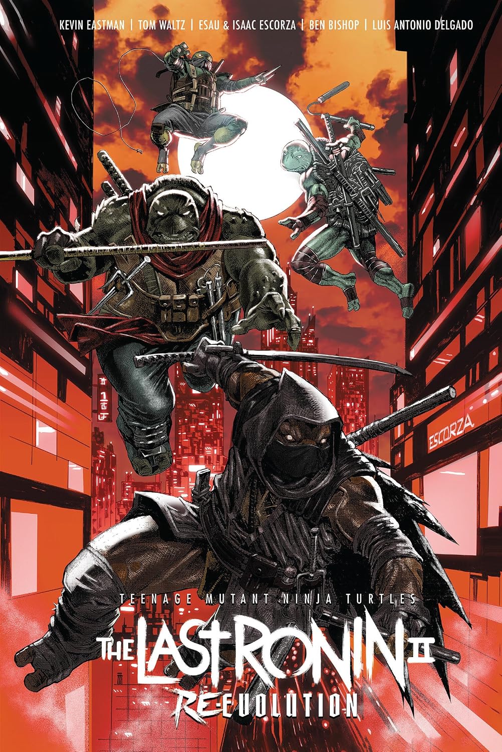 Detalle de Teenage Mutant Ninja Turtles: The Last Ronin II--Re-Evolution – graphic novel, 232 pagina's