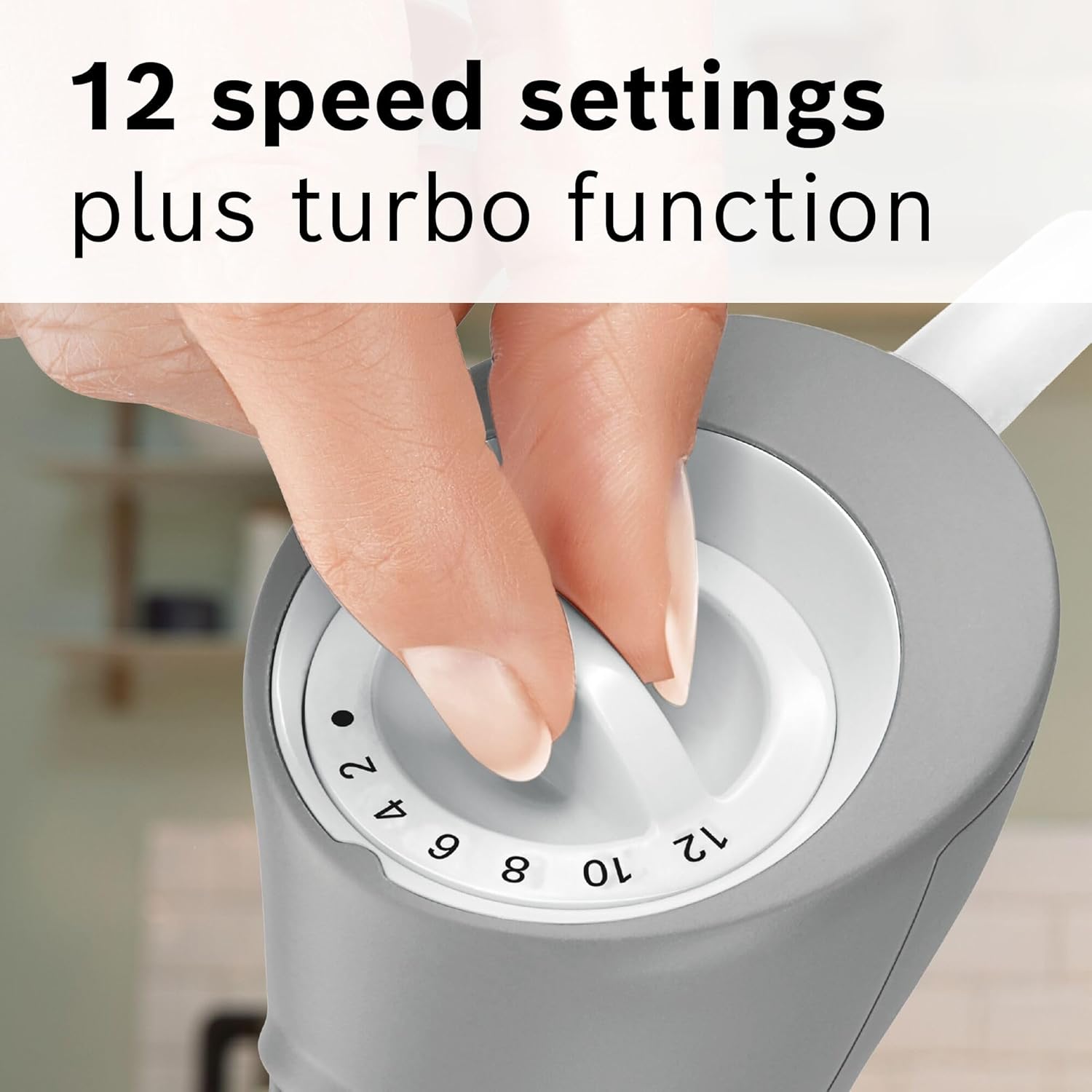 Thumbnail 2 de Bosch ErgoMixx MSM66020GB hand blender with mini chopper and beaker (600W) - white