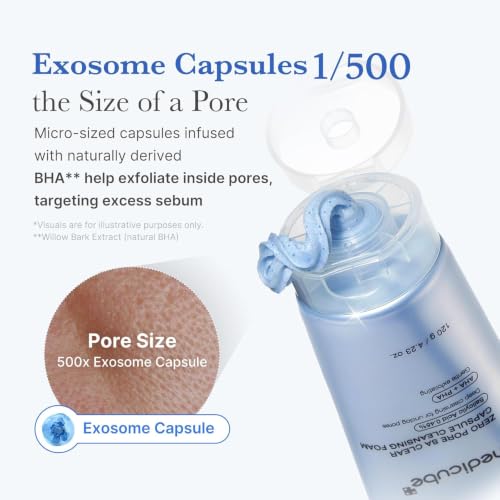 Detalle de Medicube Facial Cleanser Zero Pore Capsule Cleansing Foam