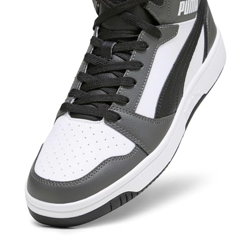 Thumbnail 6 de PUMA Unisex Rebound V6 Turnschuhe – Puma White/Puma Black Shadow Gray (Größe 40 EU)