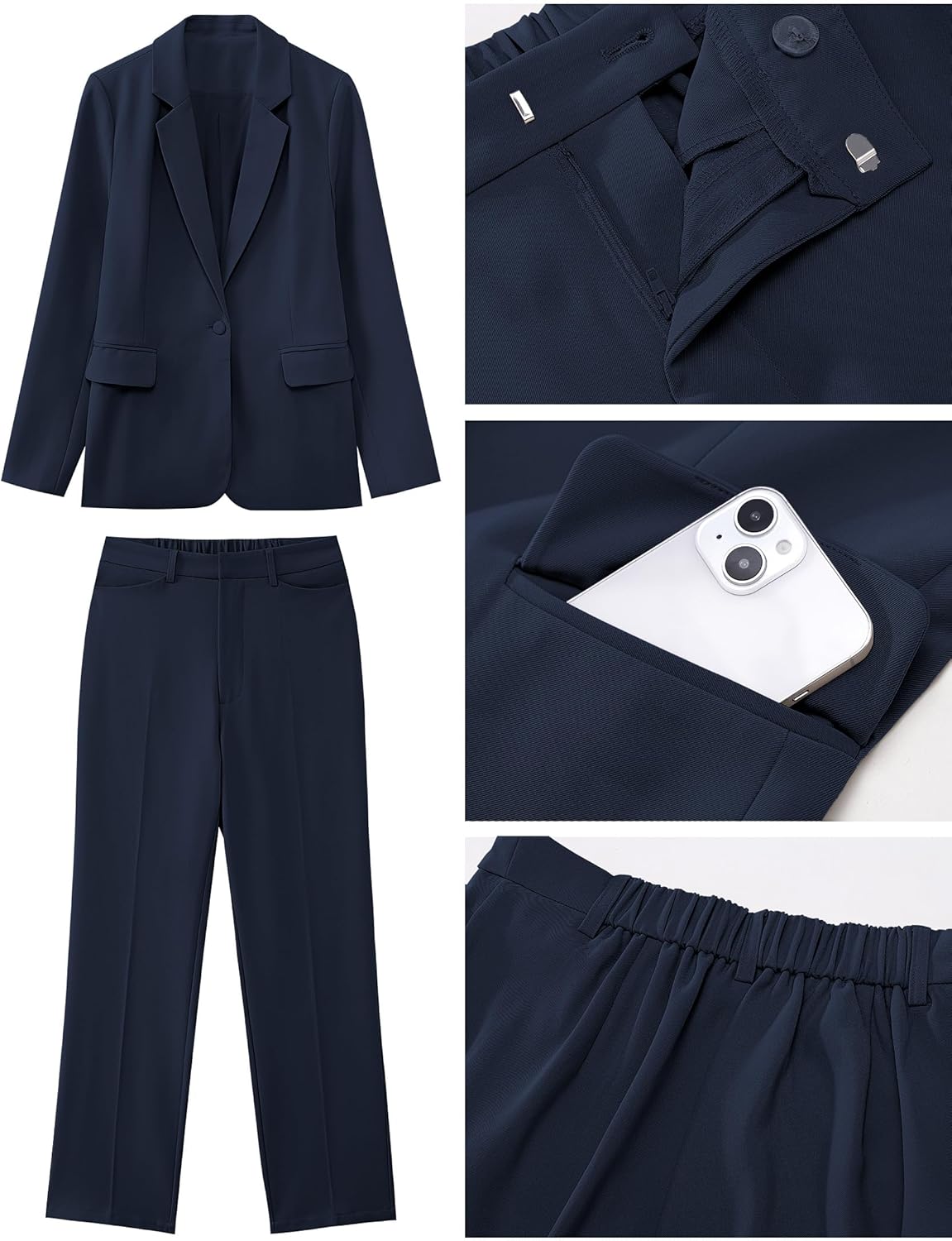 Thumbnail 6 de luvamia Two-Piece Blazer and Pants suit