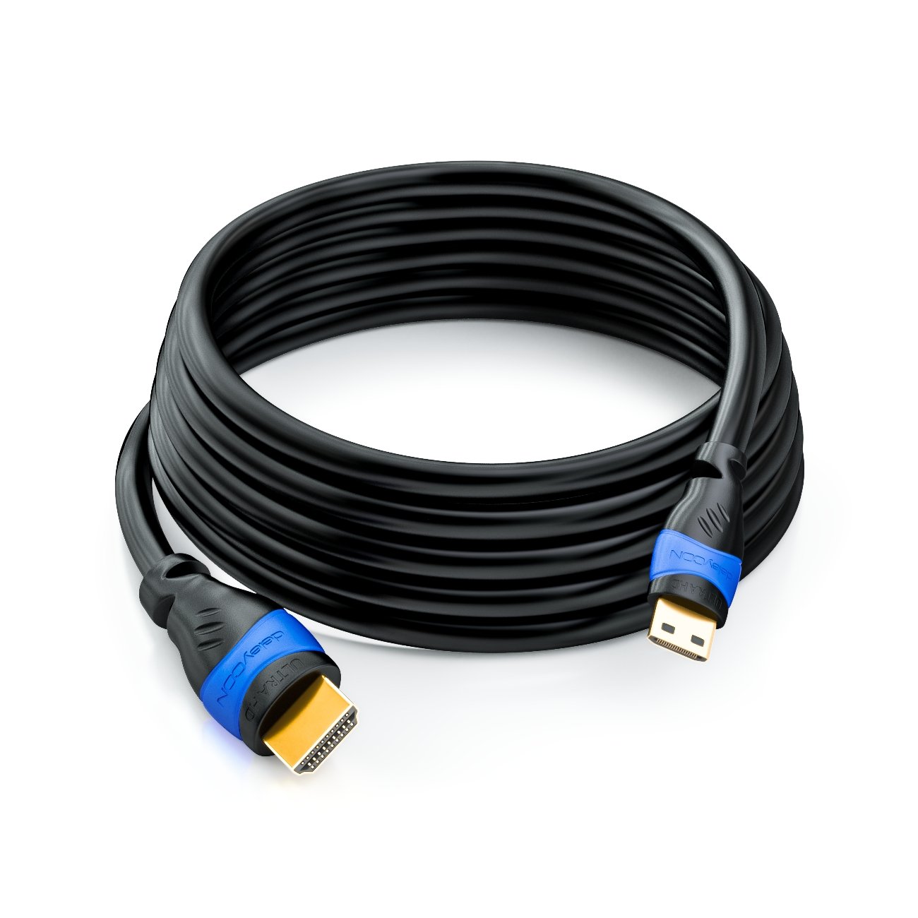 Thumbnail 2 de DeleyCON 1,5m Mini HDMI Cavo HDMI 2.0/1.4a – Nero, con Ethernet e supporto 4K