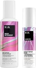 Detalle de IGK Best Interest + Cash In Duo 5 oz hair serum 💇♀
