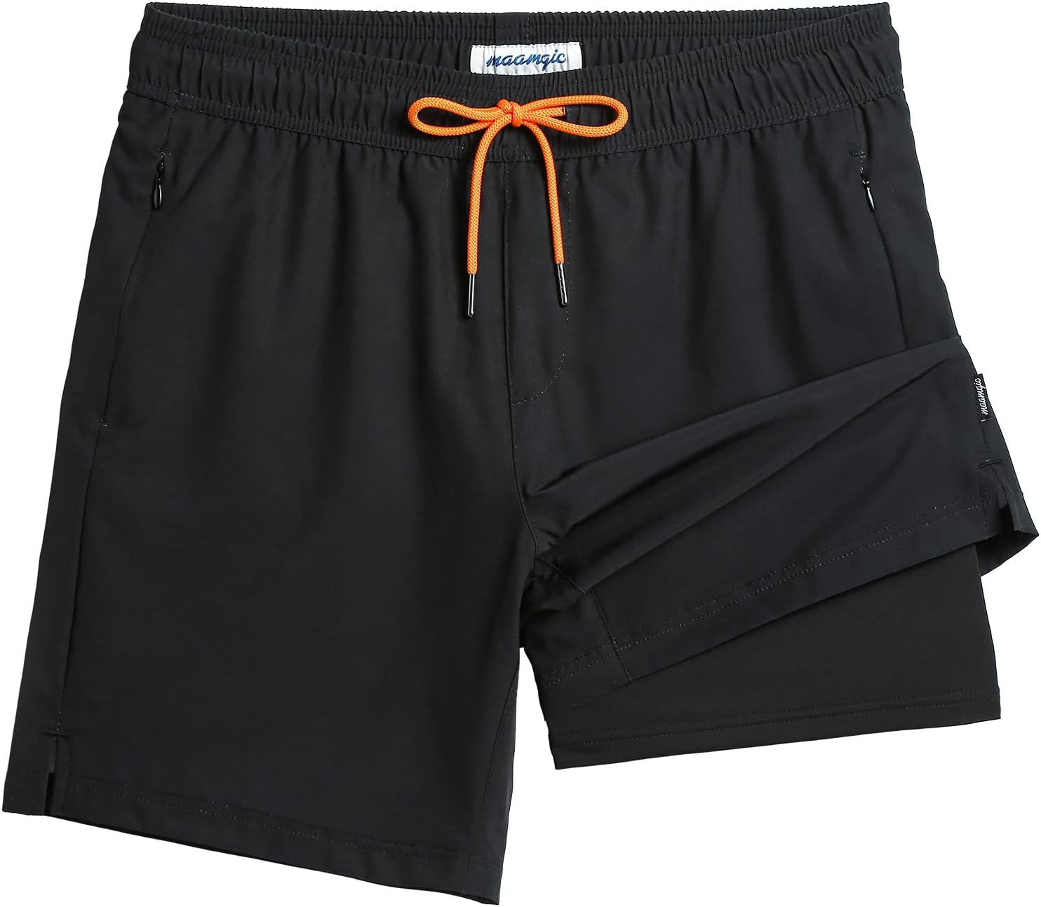 Detalle de maamgic 2-in-1 Mens Swim Trunks 7-inch board shorts