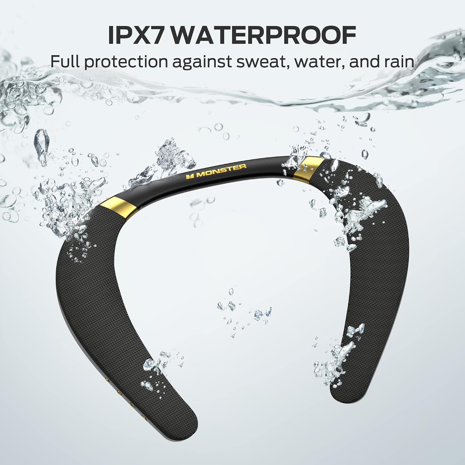 Detalle 2 de Monster Boomerang Neck Speaker Bluetooth Wireless (neckband wireless audio)