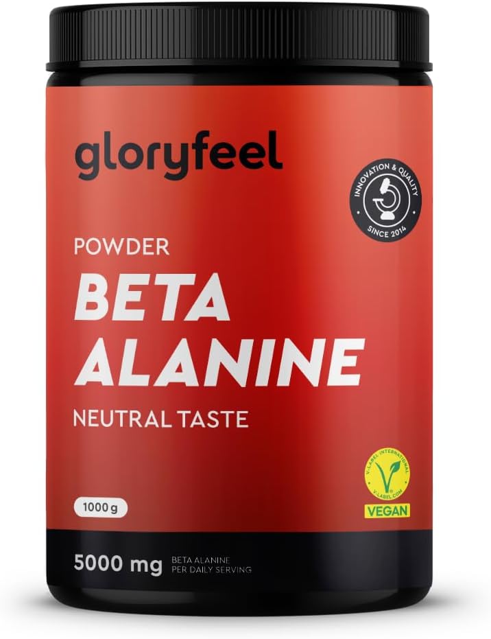 Detalle de Beta alanine en poudre 1000 g – 5000 mg par portion, pré-workout vegan +99% pur