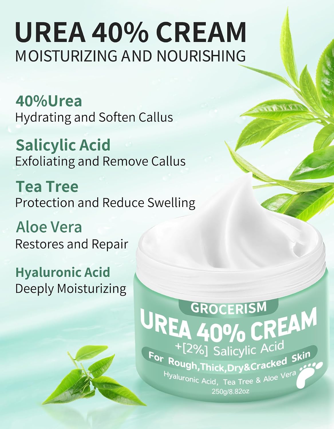 Detalle de Urea Creme 40% 250 g Hornhautentferner