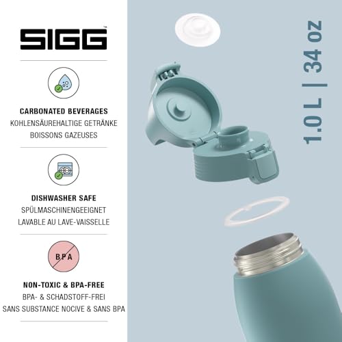 Thumbnail 2 de SIGG Shield Therm One Morning Blue – 1 L isolierte Trinkflasche aus Edelstahl