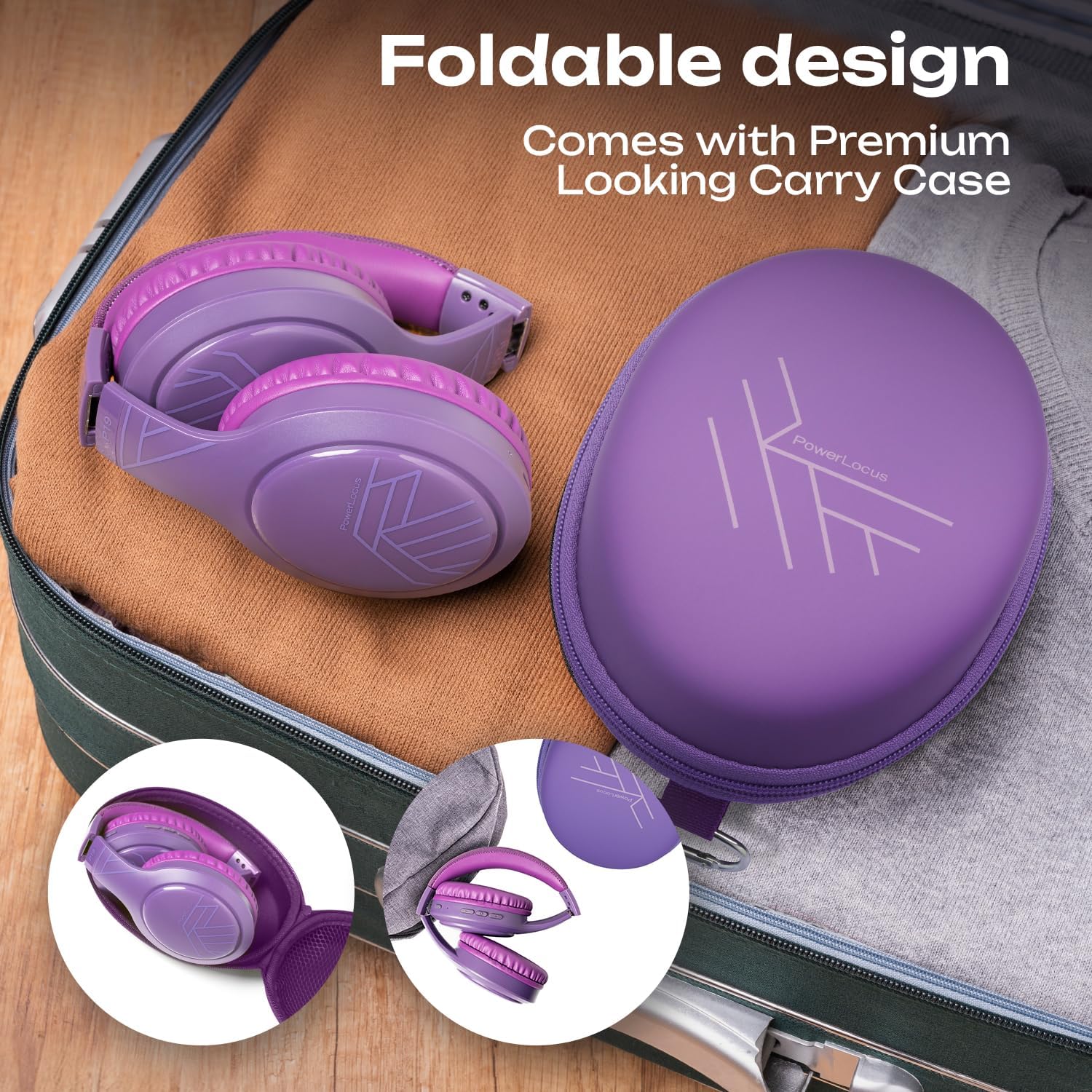 Thumbnail 6 de PowerLocus P19 Casque Bluetooth 60 heures