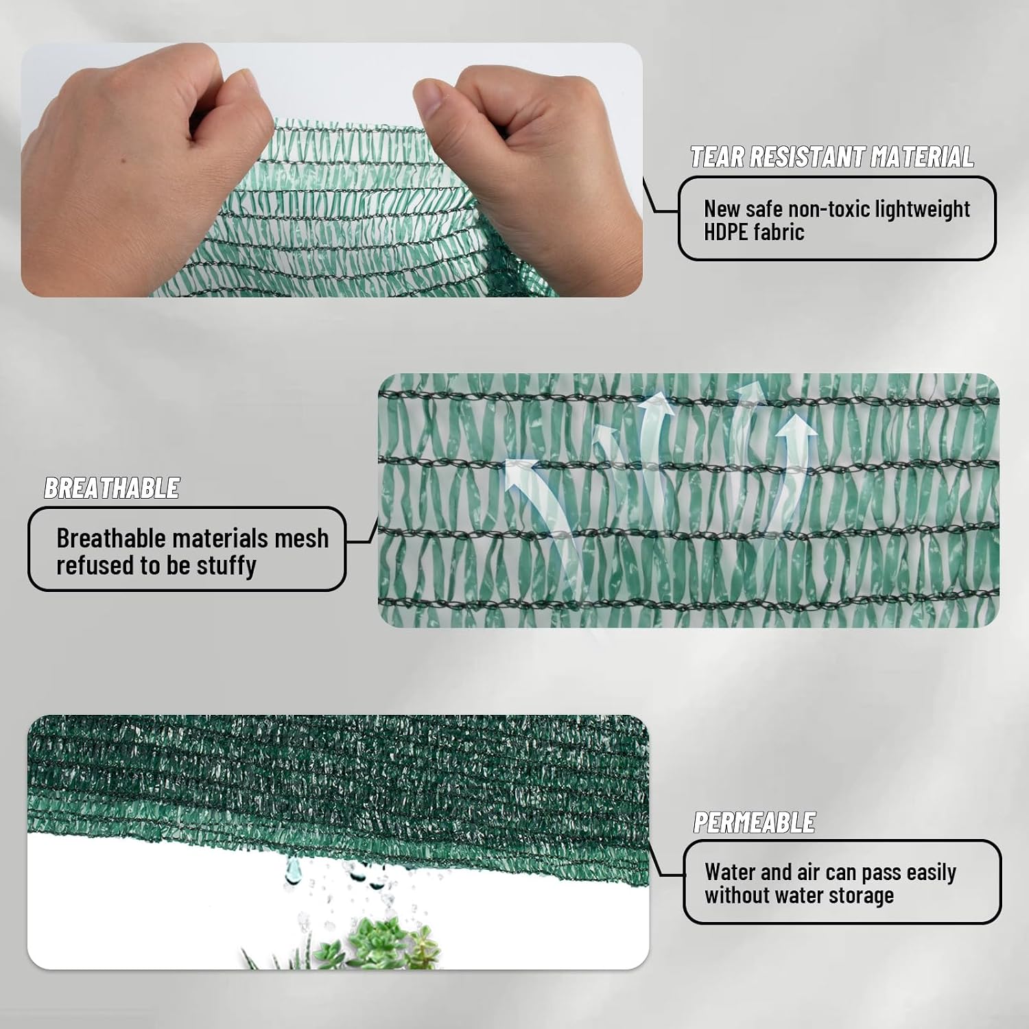 Detalle de LOVE STORY Shade Cloth 12x20FT
