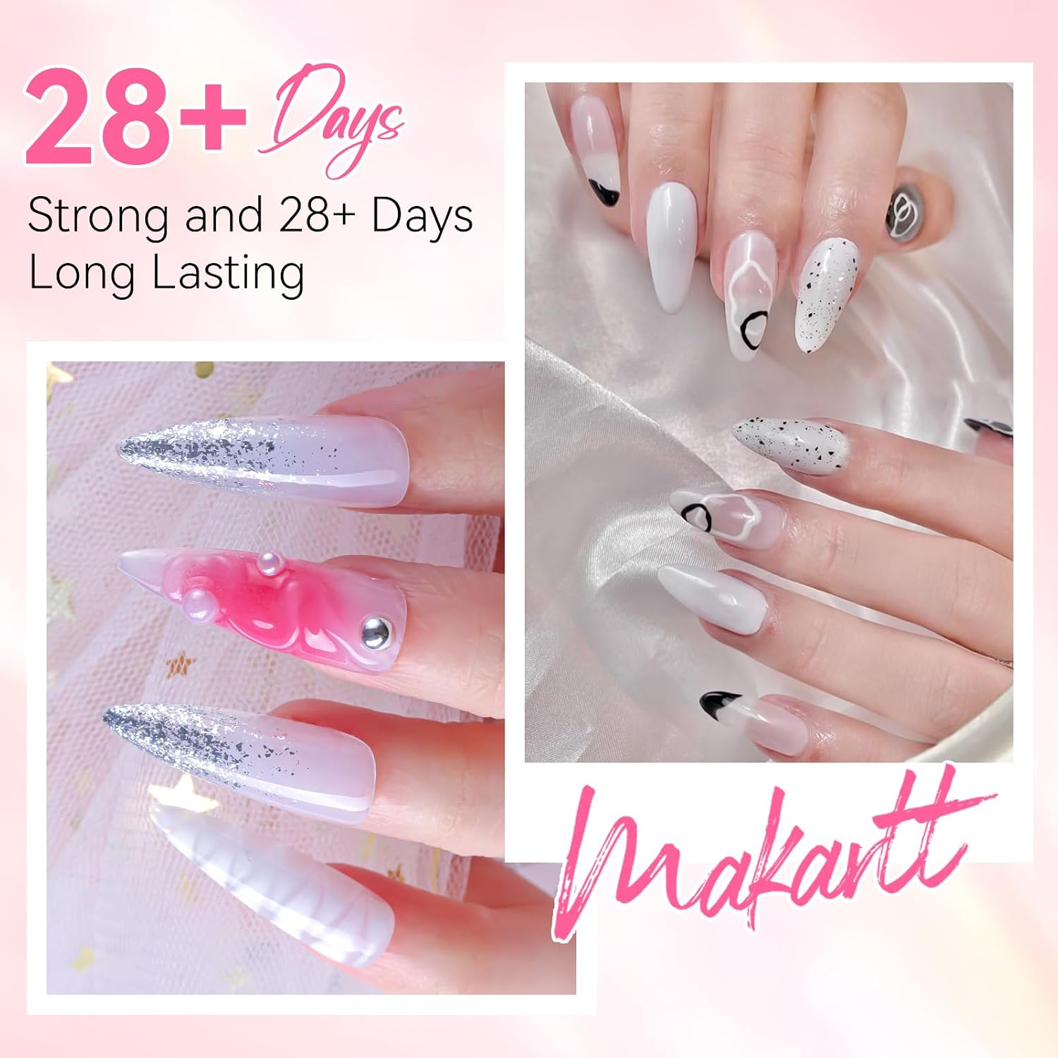 Thumbnail 6 de Makartt Poly Nail Gel Kit 15 mL
