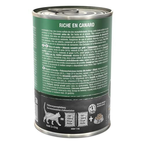 Thumbnail 2 de Leonardo Rico en Pato 6×400 g latas para gatos 🐱