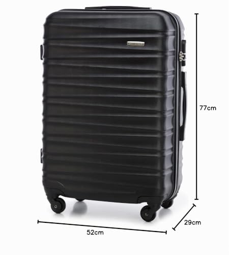 Thumbnail 11 de WITTCHEN Groove Line: Set di 3 trolley ABS 4 ruote – valigie a rotelle con chiusura a combinazione